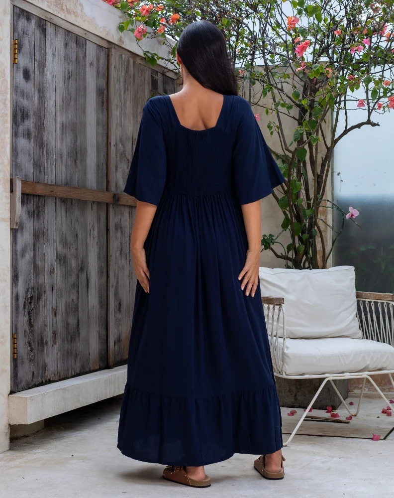 Kalani Dress - Navy - Image 6