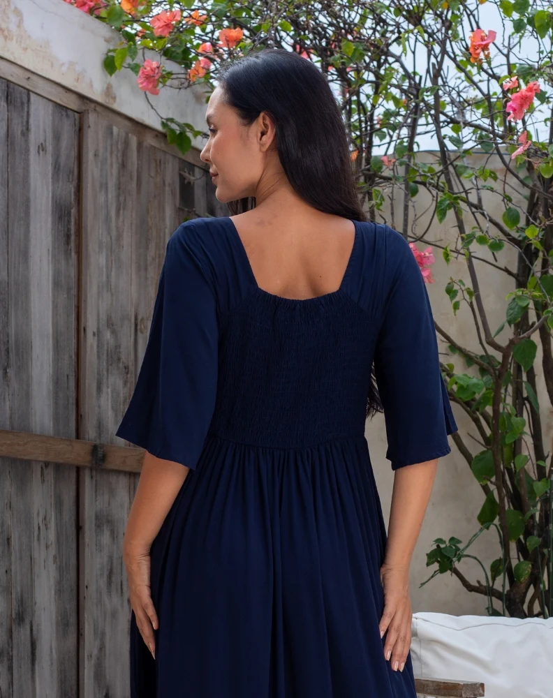 Kalani Dress - Navy - Image 7