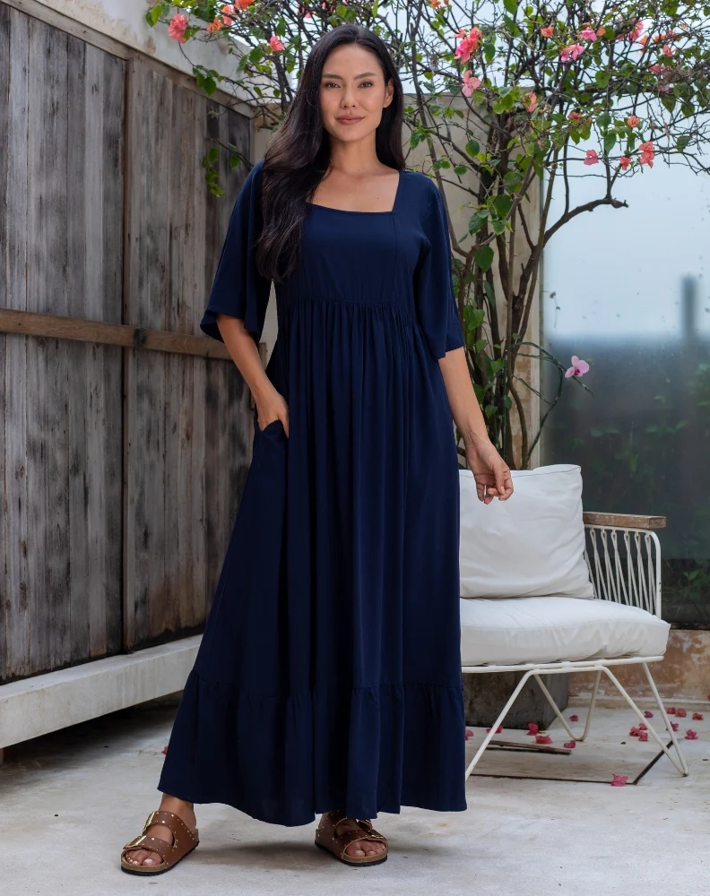 Kalani Dress - Navy - Image 9