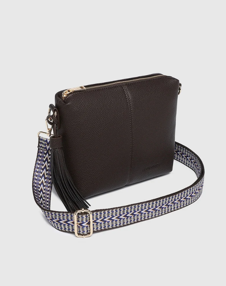 Kasey Crossbody Bag - Chocolate - Image 3