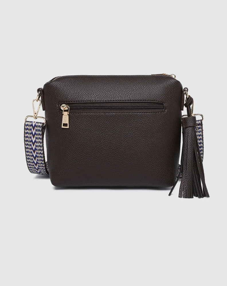 Kasey Crossbody Bag - Chocolate - Image 4