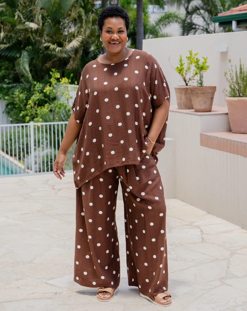 Kitty Top - Chocolate Spot - Image 4