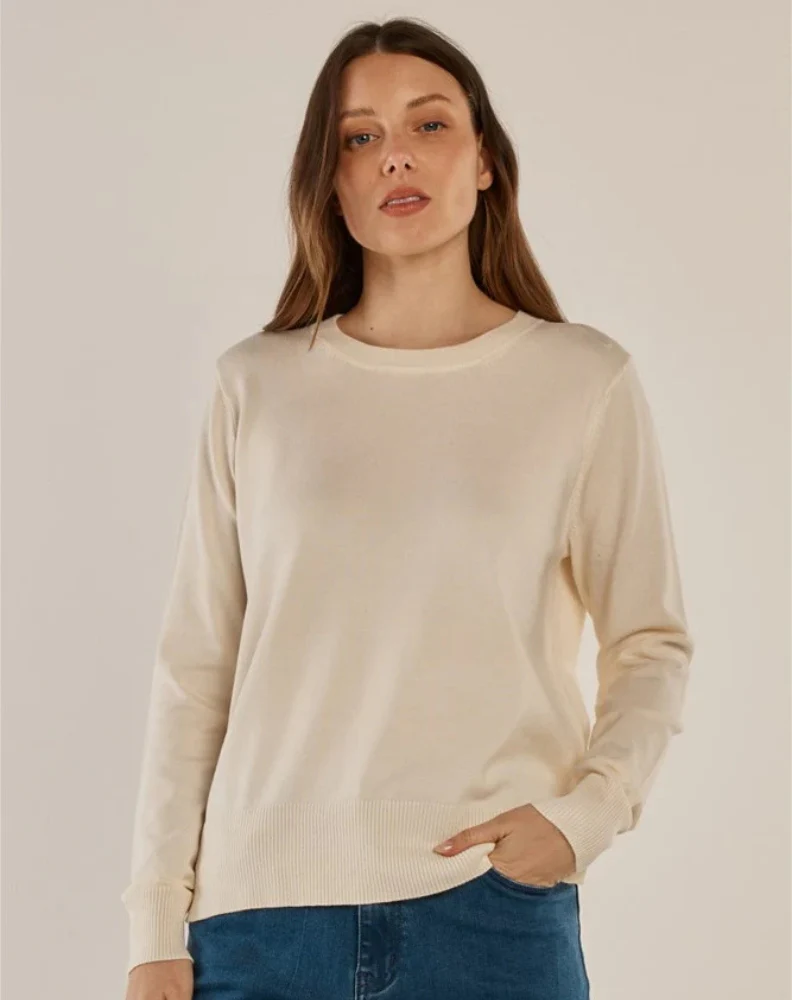 Louis Sweater - Cream