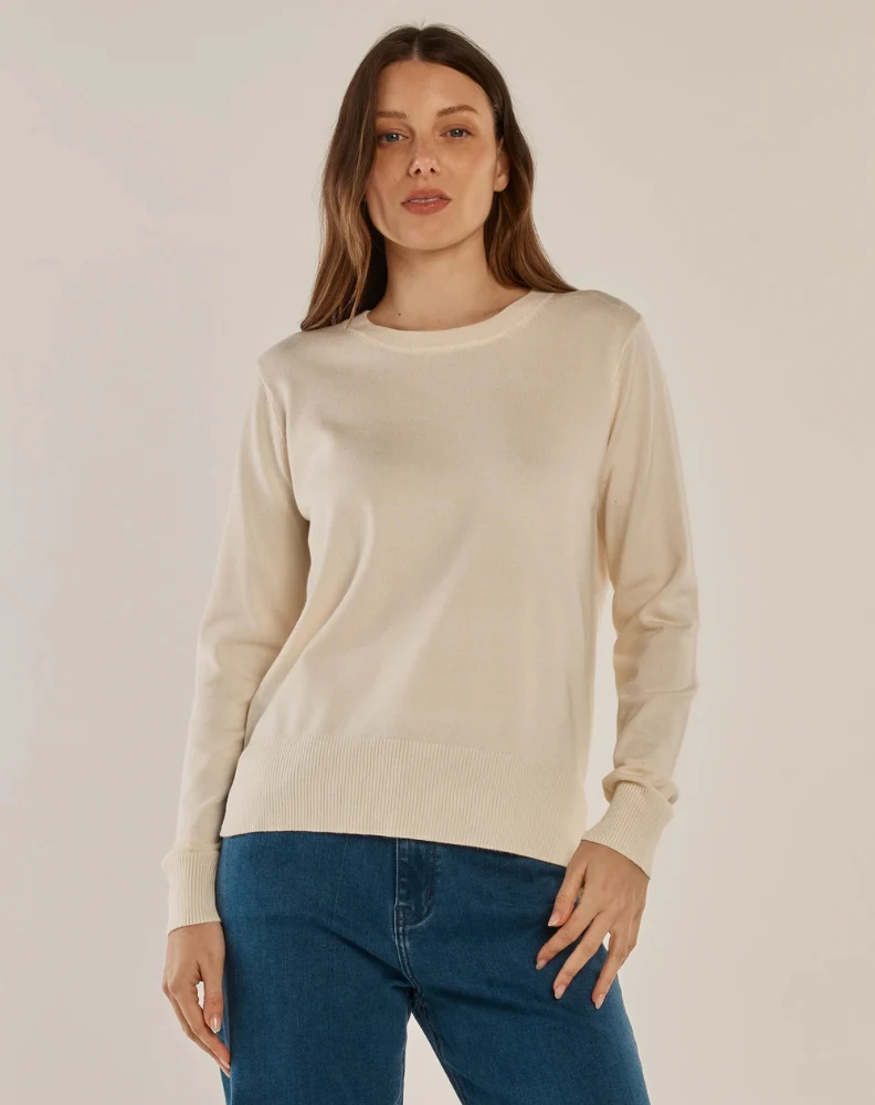 Louis Sweater - Cream - Image 2