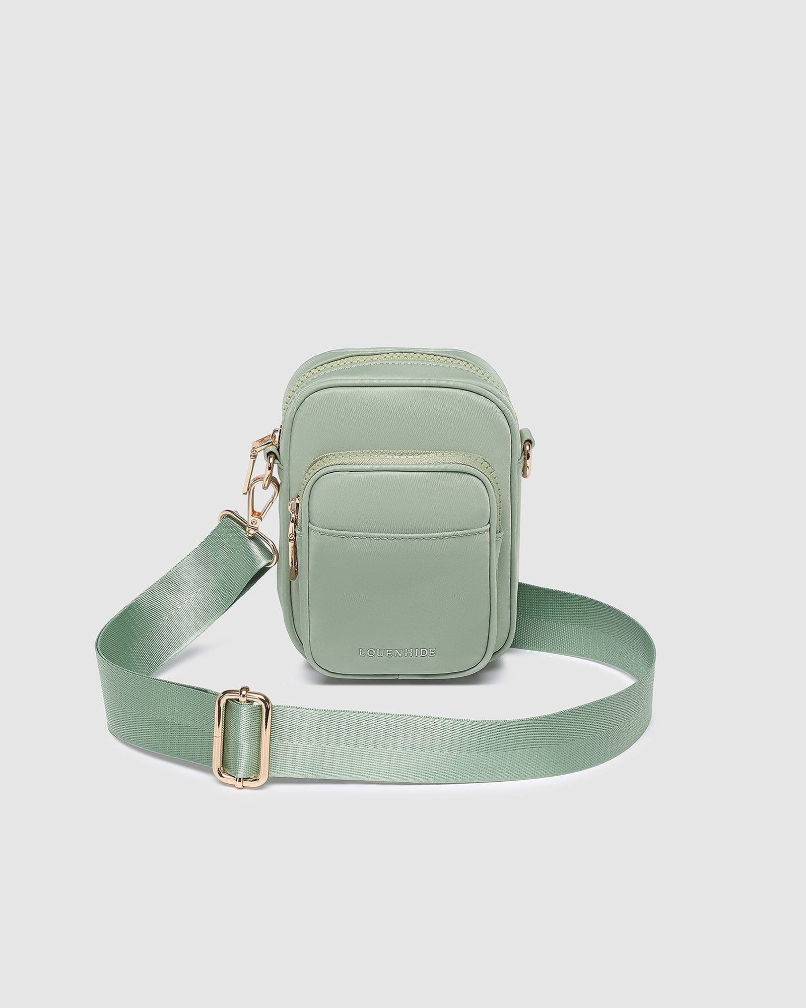 Lyla Phone Bag - Sage Green - Image 2
