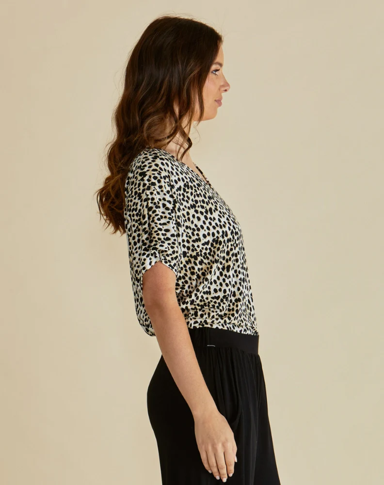 Maui Tee - Cheetah Neutral - Image 3