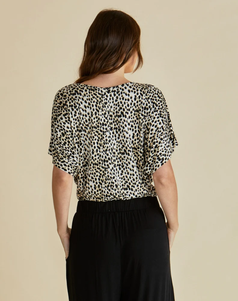 Maui Tee - Cheetah Neutral - Image 4