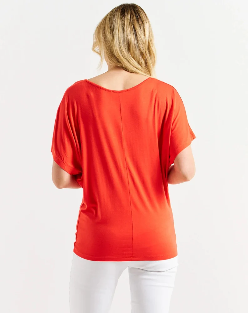 Maui Tee - Flame Red - Image 3