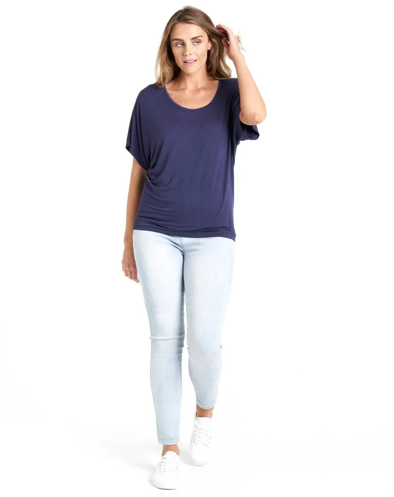 Maui Tee - Navy - Image 5