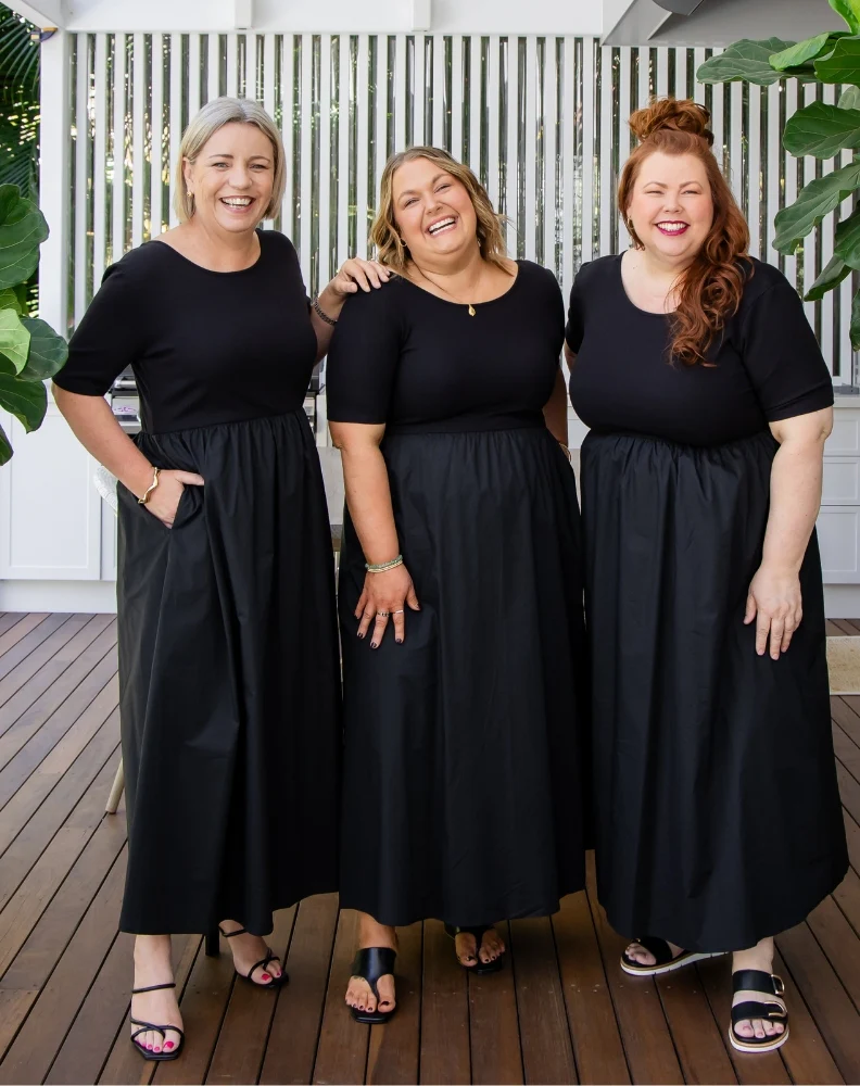 Melissa Midi Dress - Black - Image 2