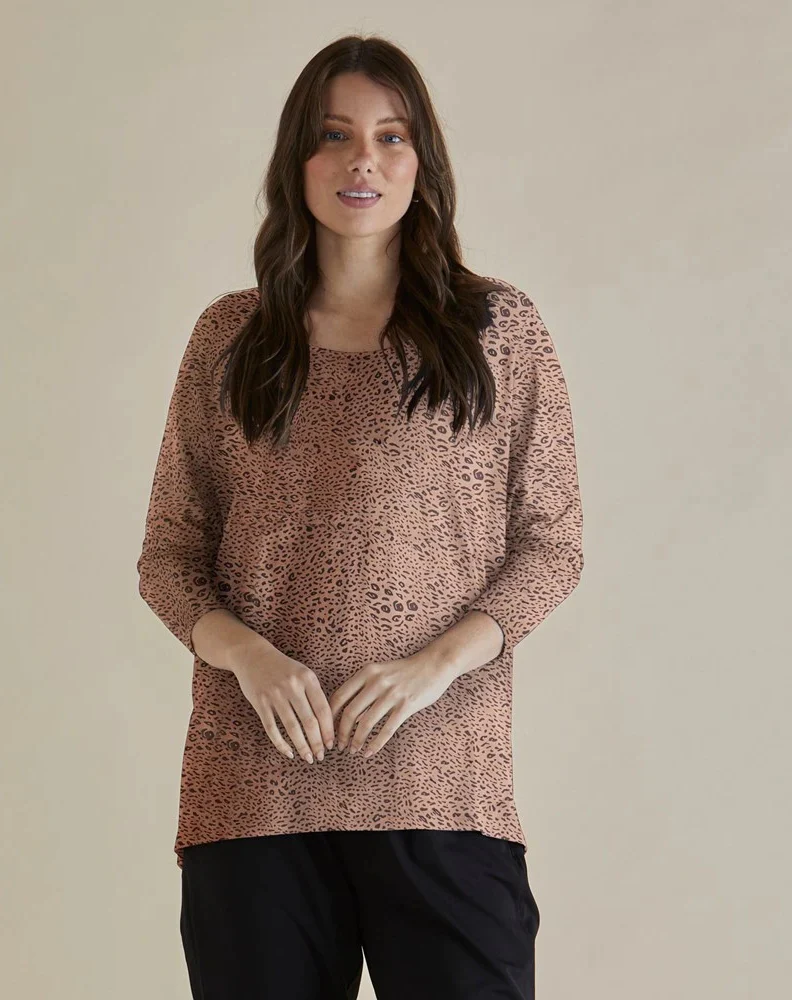 Milan Top - Leopard