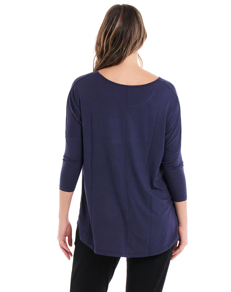 Milan Top - Navy - Image 4