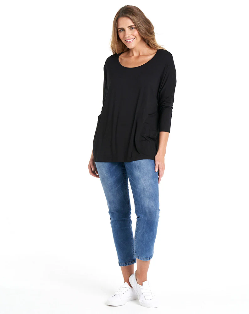 Milan Top -Black - Image 3