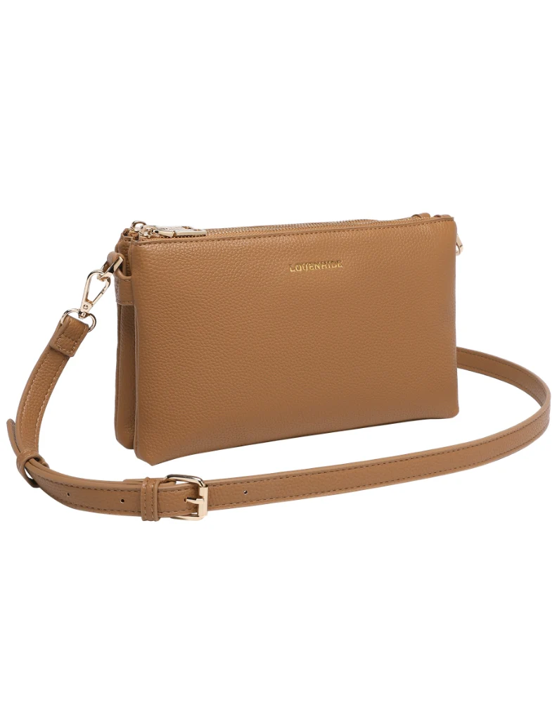 Millie Crossbody Bag - Caramel - Image 3