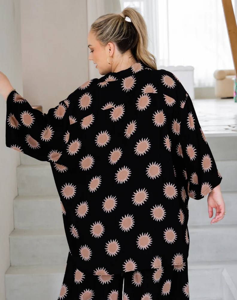 Millie Oversized Top - Sunrise - Image 7