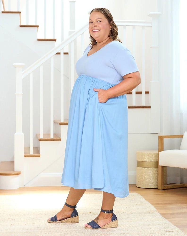 Ricki Dress - Blue - Image 10