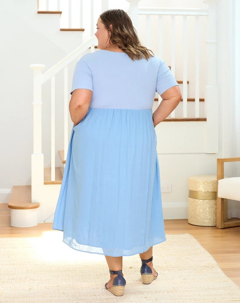 Ricki Dress - Blue - Image 11