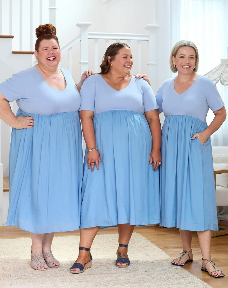 Ricki Dress - Blue - Image 8