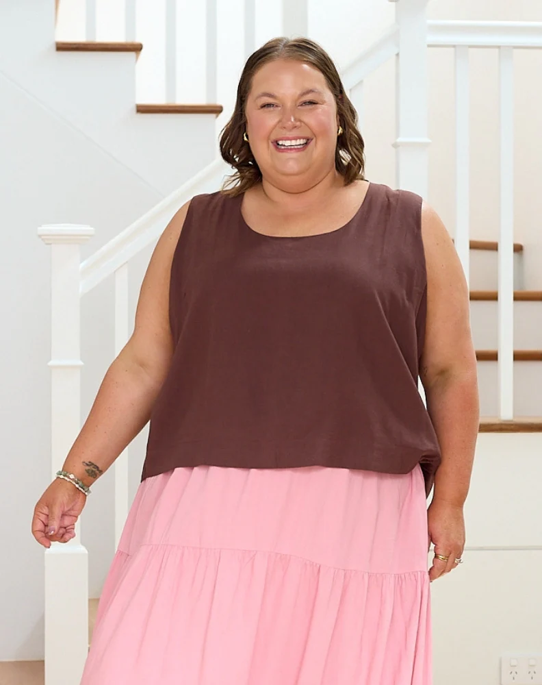 Jessie Top - Chocolate - Image 8