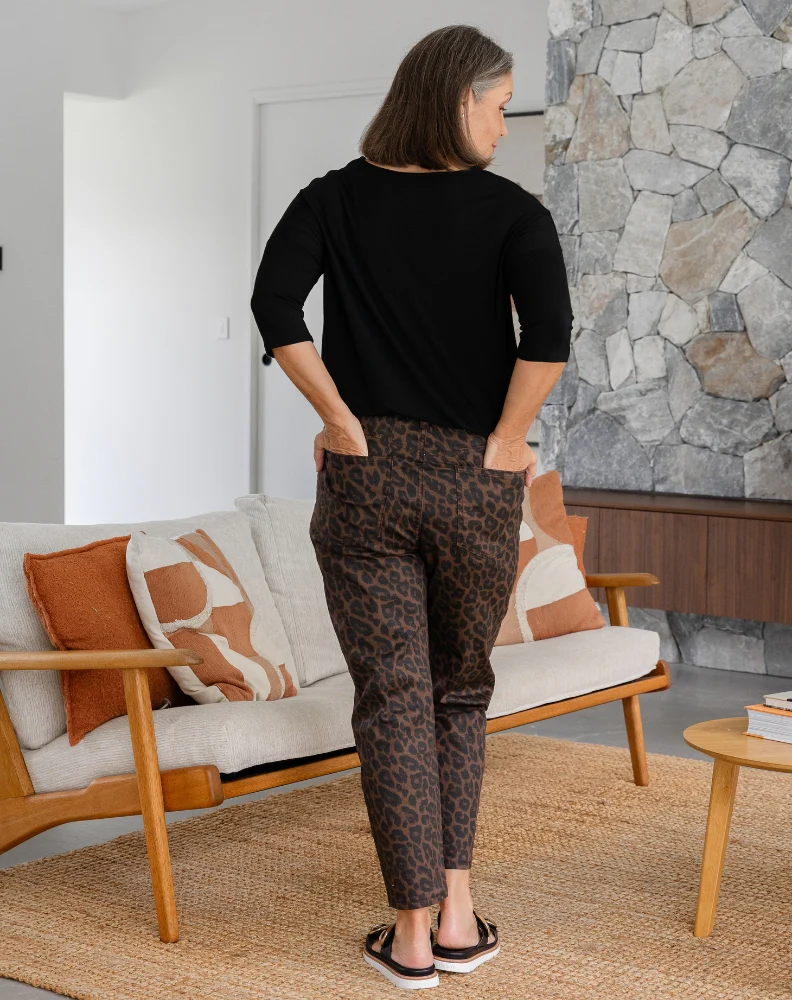Jo Pants - Leopard - Image 6
