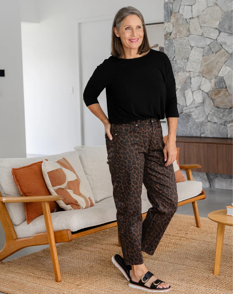 Jo Pants - Leopard - Image 7