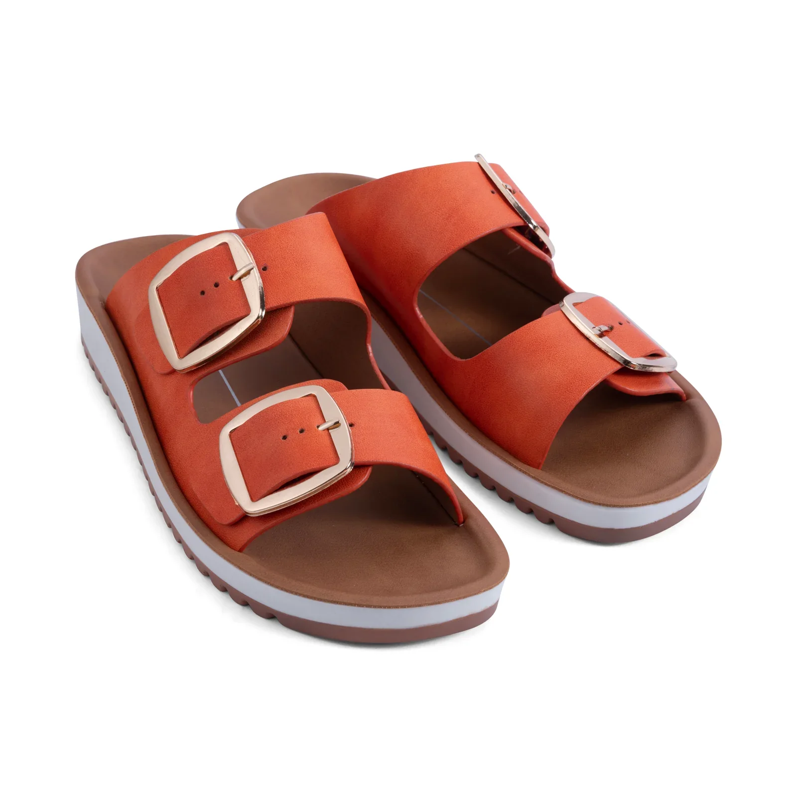 Naara Sandal - Tangerine