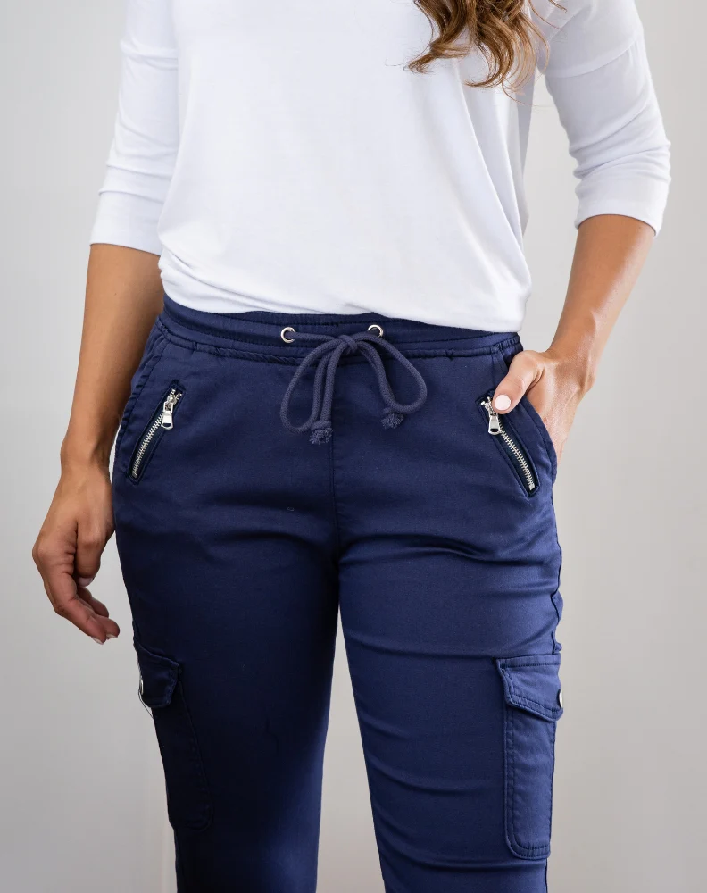 Navy Cargo Jogger - Image 4