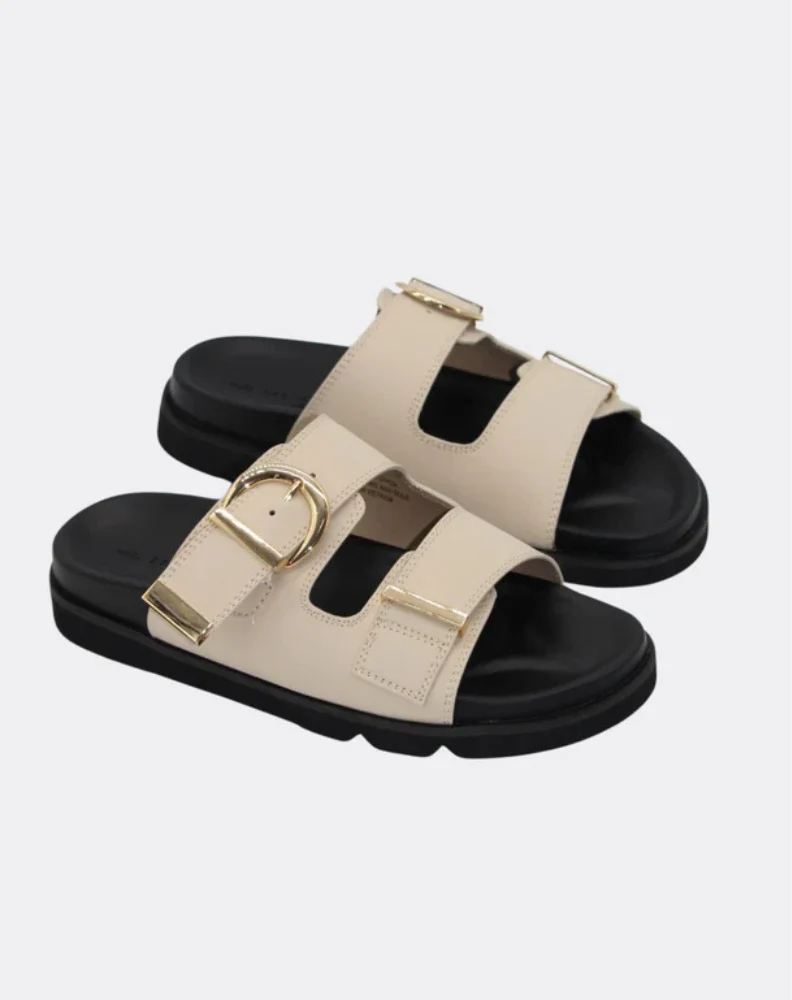 Nelly Sandal - Bone