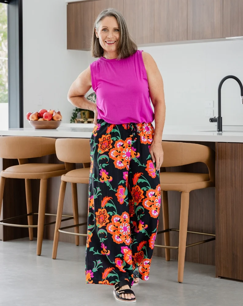 Darcy Pants  - Sunset Garden - Image 3