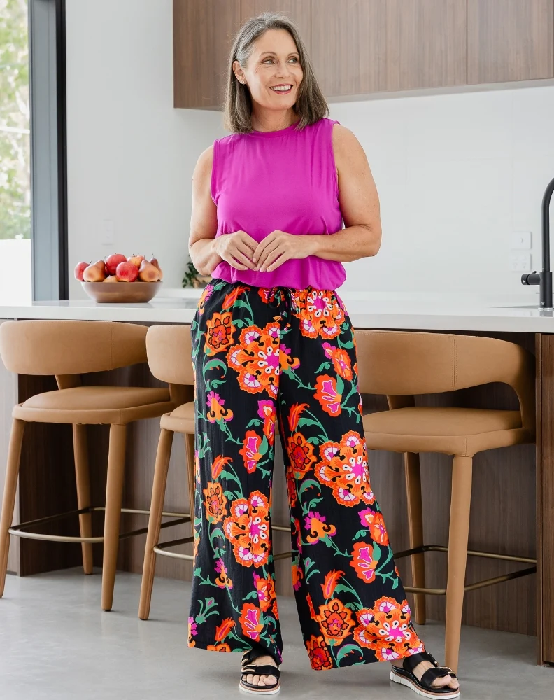 Darcy Pants  - Sunset Garden - Image 8