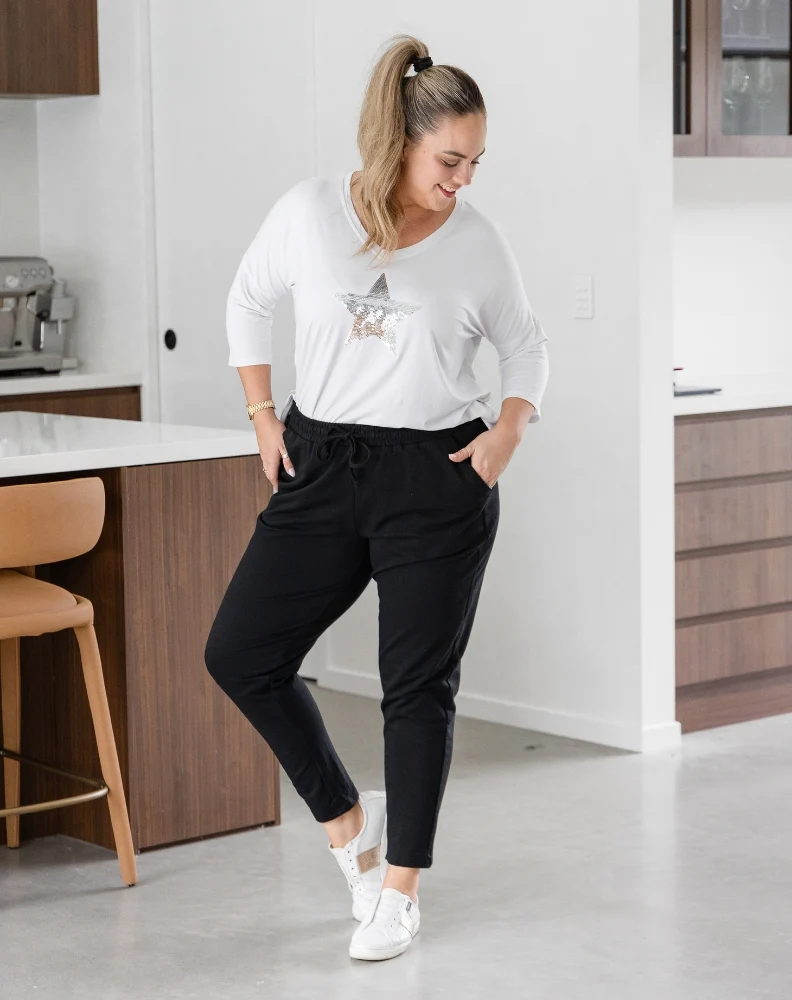 Essential Pant - Black - Image 5