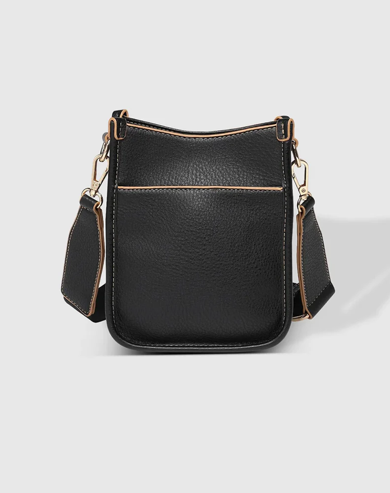 Parker Phone Crossbody Bag - Black - Image 5