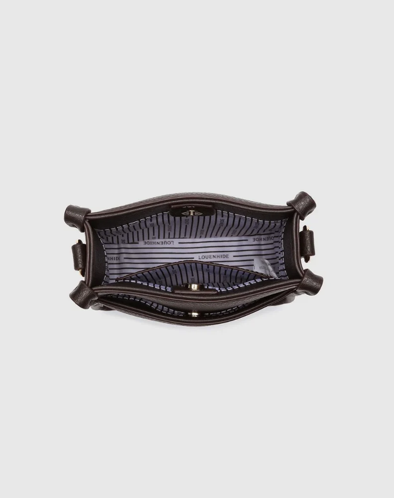 Parker Phone Crossbody Bag - Chocolate - Image 6