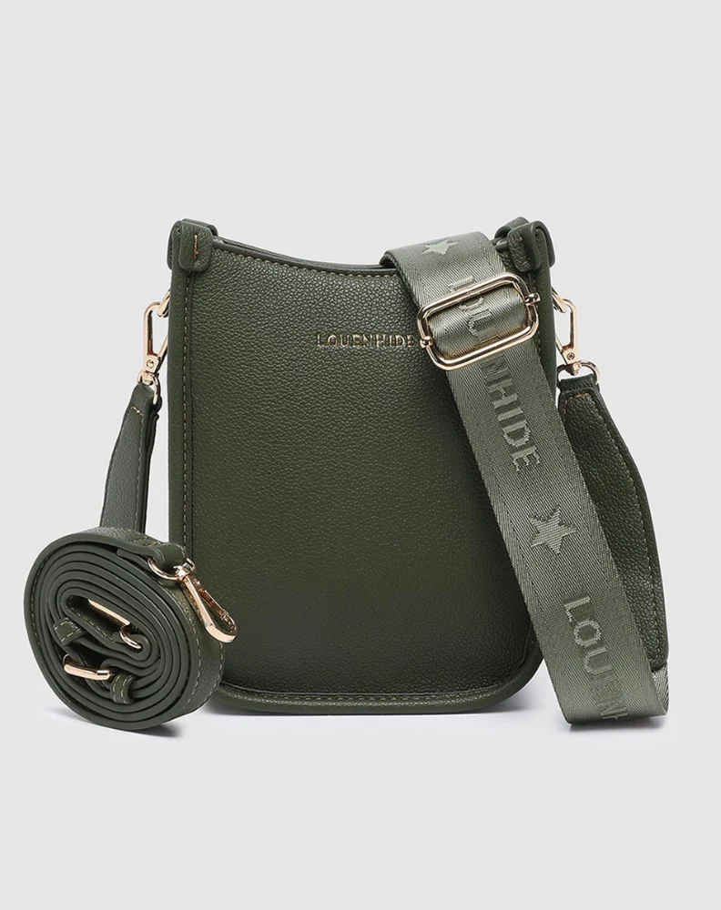 Parker Phone Crossbody Bag - Olive - Image 4