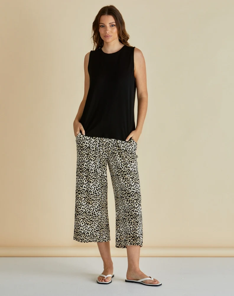 Positano Tank - Black - Image 4