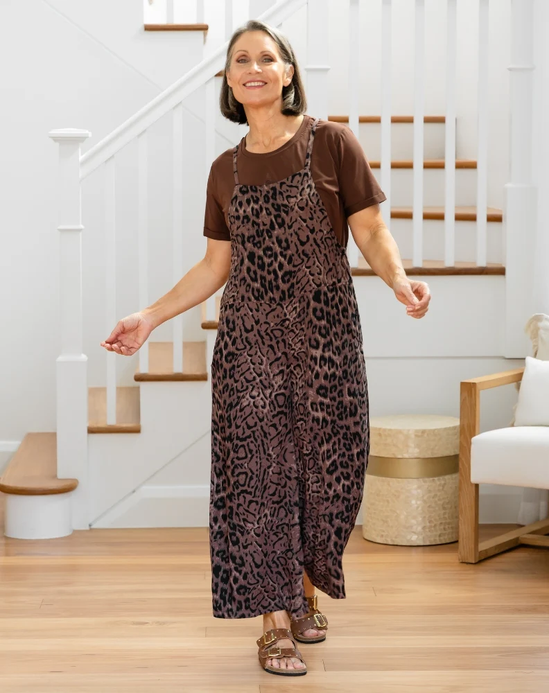 Rayon Overall - Leopard - Image 5