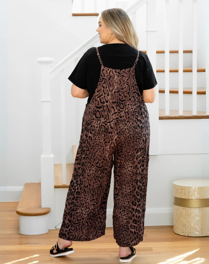 Rayon Overall - Leopard - Image 7