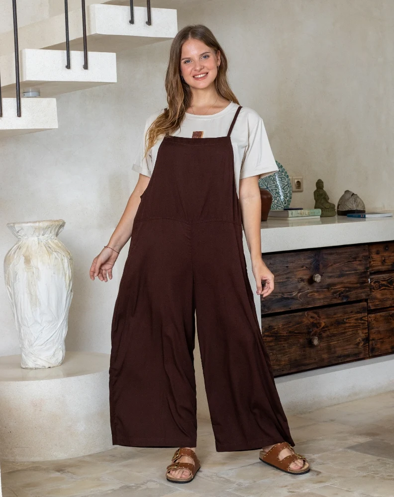 Rayon Overall - Chocolate - Image 3