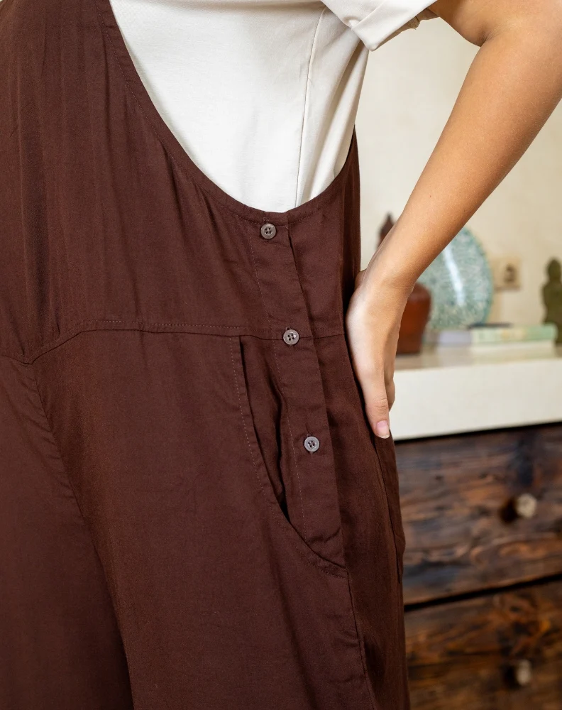 Rayon Overall - Chocolate - Image 9