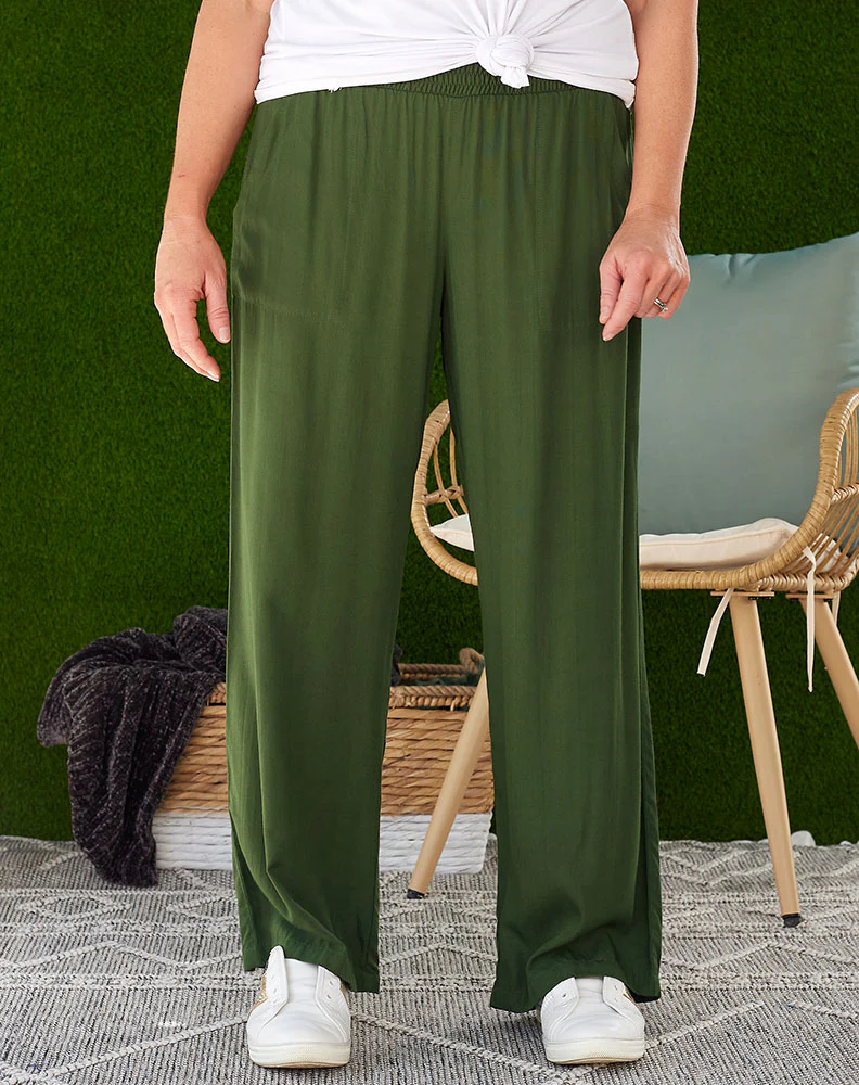 Resort Pant - Olive - Image 5