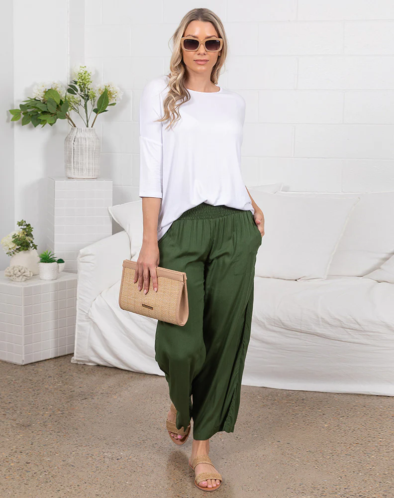 Resort Pant - Olive - Image 7