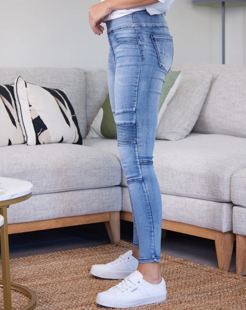Ribbed Jean -Distressed - Image 8