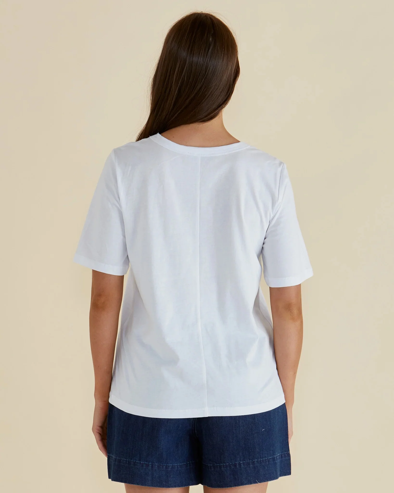 Riley Tee - White - Image 4