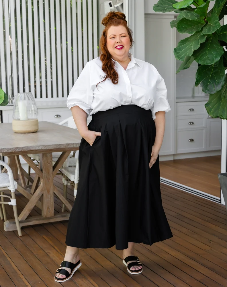 Sadie Skirt - Black - Image 4