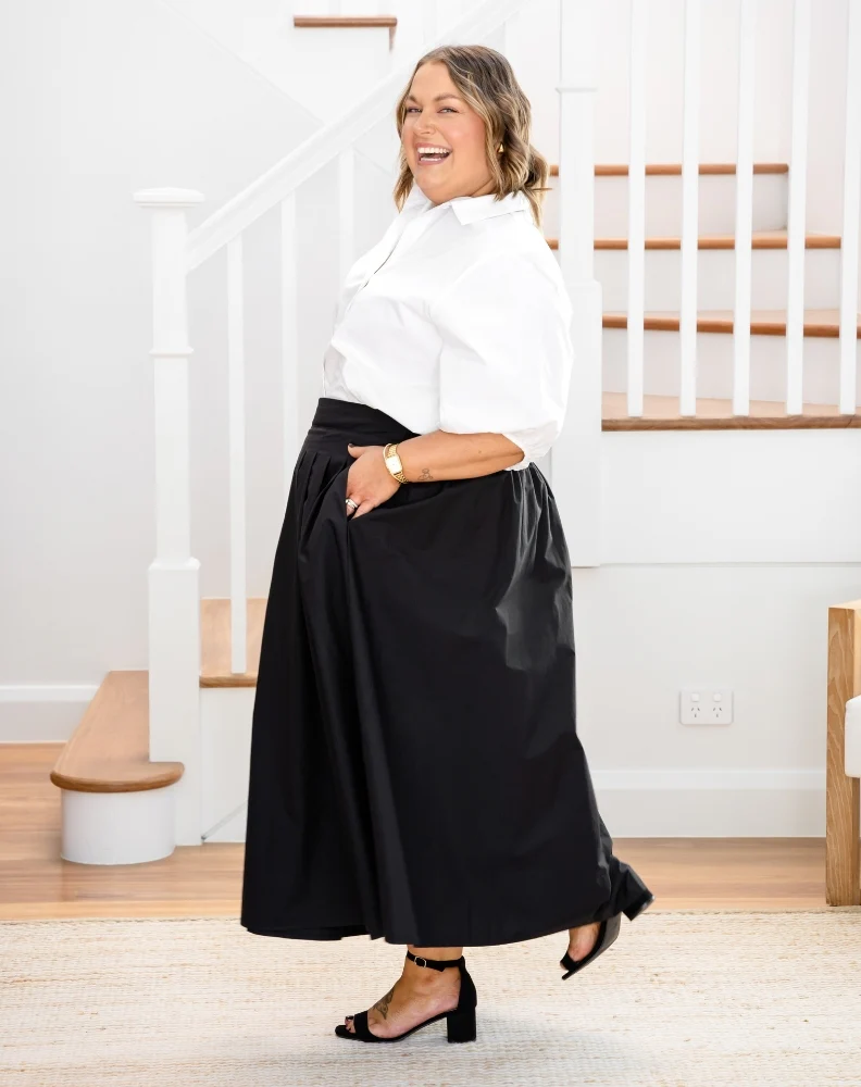 Sadie Skirt - Black - Image 6