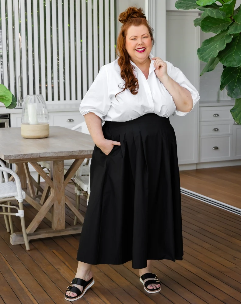 Sadie Skirt - Black - Image 8