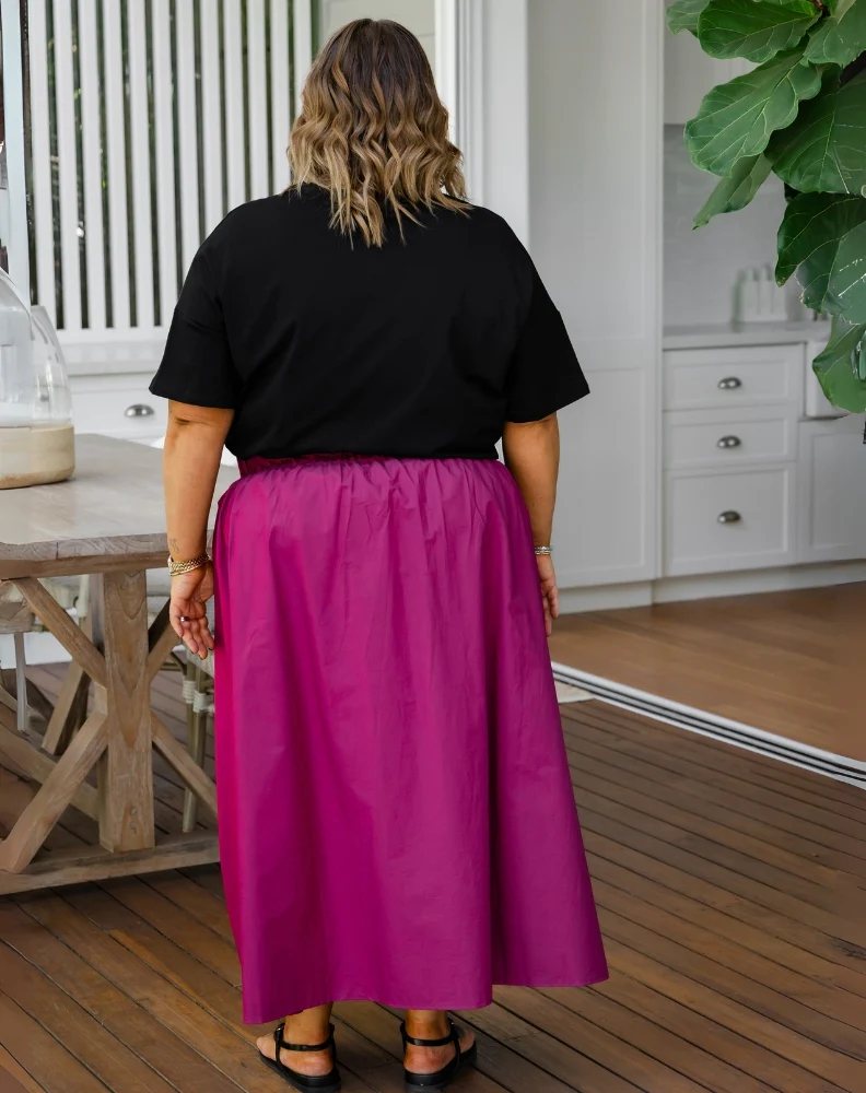Sadie Skirt - Cherry - Image 8