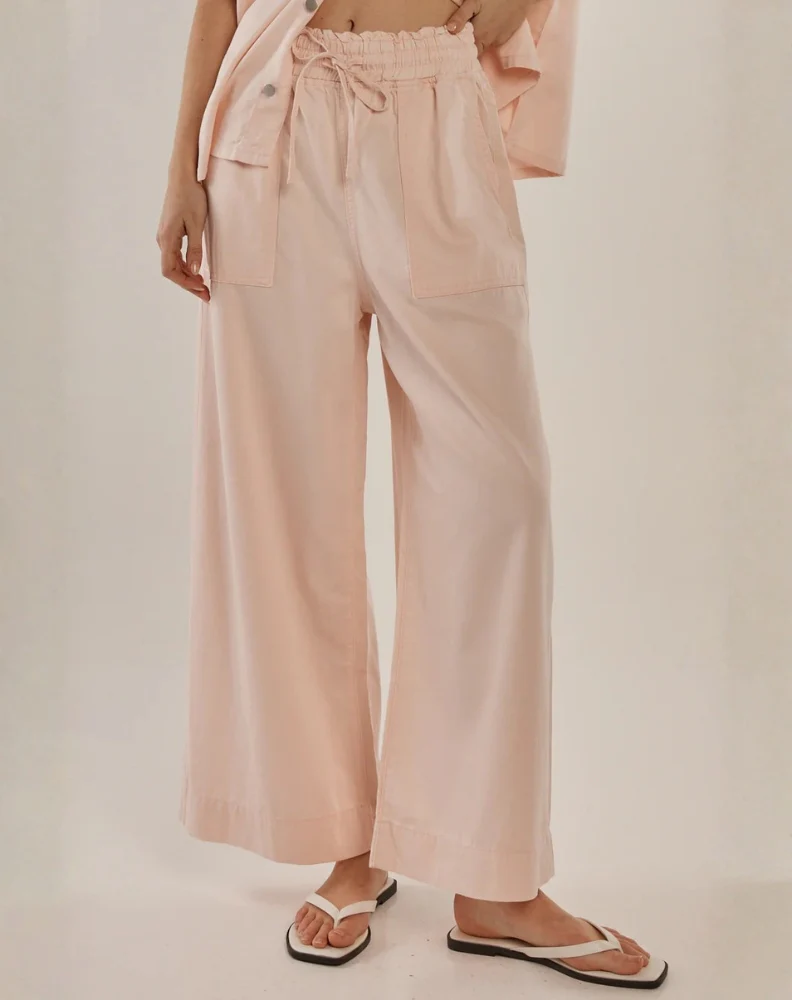 Saffra Relax Leg Jean - Pink