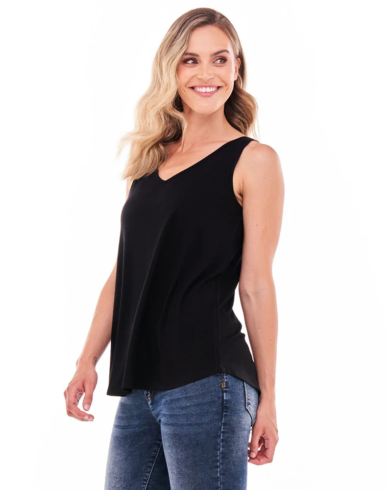 Sirena Reversible Tank - Black - Image 3