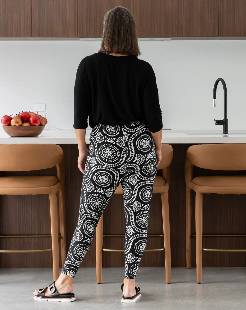 Slouch Pant - Tribal Black - Image 8